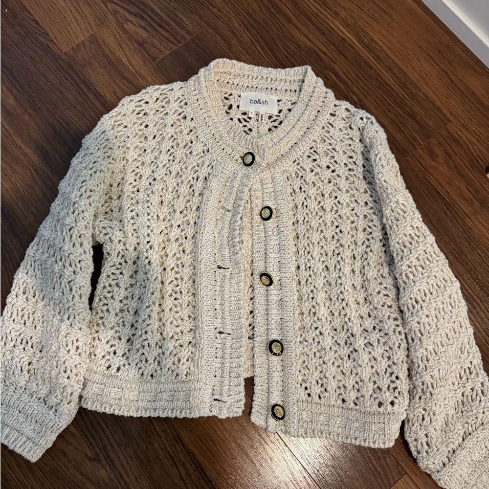 BA and SH Cardigan crochet